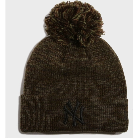 Bonnet New Era  Knits Marl Bobble New York Yankees