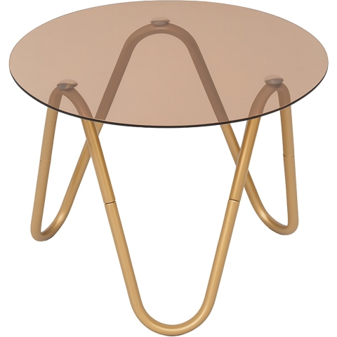 Leitmotiv side table ventana rond - 50x50x35 cm