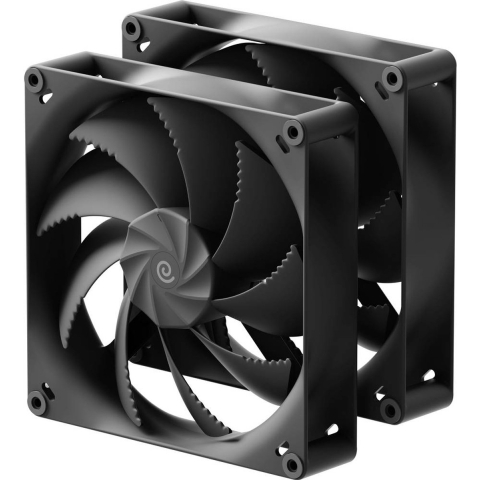 HAVN HAVN H18 PWM Lüfter - 2er-Pack, 180mm, schwarz PC-ventilator Zwart