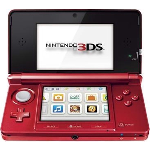 Nintendo 3DS Console (Metallic Red)