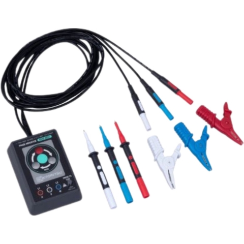 Kyoritsu 8031 Draaiveldmeter Bereik Van 110V Tot 600V AC Met Draagtas