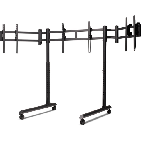 Next Level Racing Round Tube Triple Monitor standaard