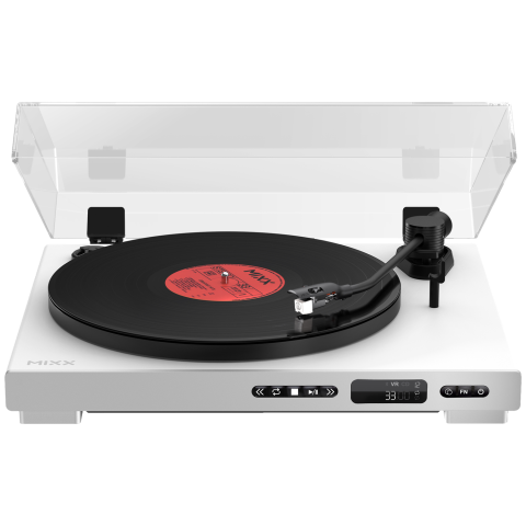 Mixx Analog Plus Platenspeler Wit