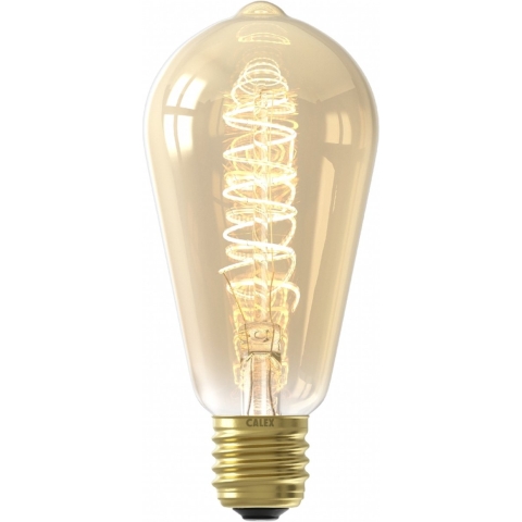 Lamp rustiek goud 3-step dimming Calex - Calex