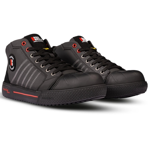 Redbrick Champ High S3S | Zwart | Maat 37 - 8713458013066