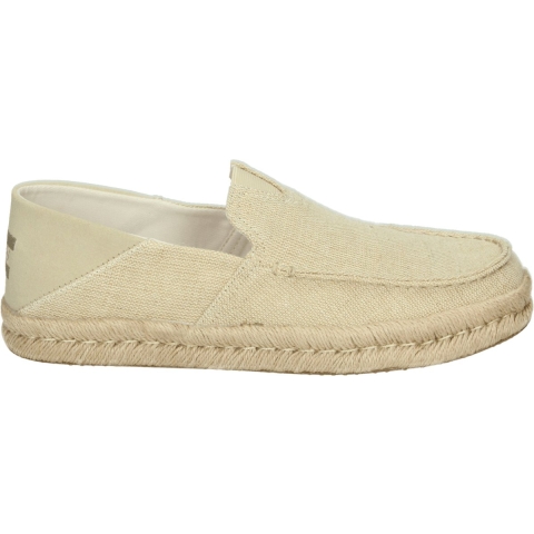Toms Alonso loafer rope ongekleurd heritage canvas & suède