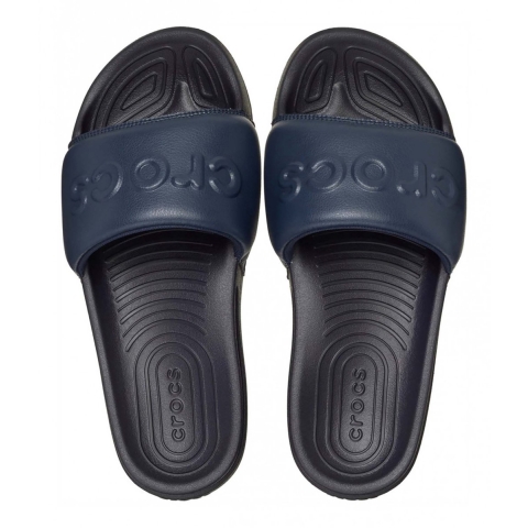 Crocs Crocs All Day Alle Dag Eva Heren Marineblauwe Slippers