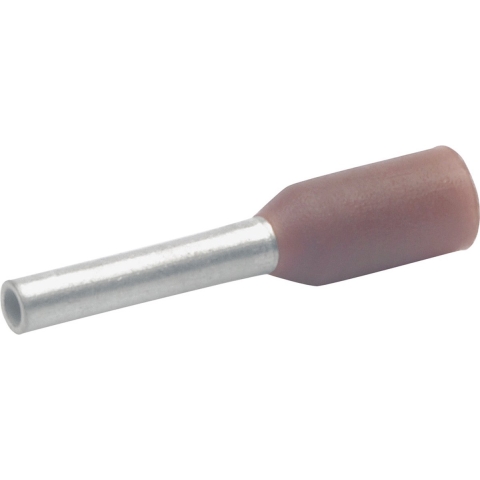 Klauke 17618 Adereindhulzen 10 mm² Deels geïsoleerd Bruin 100 stuk(s)