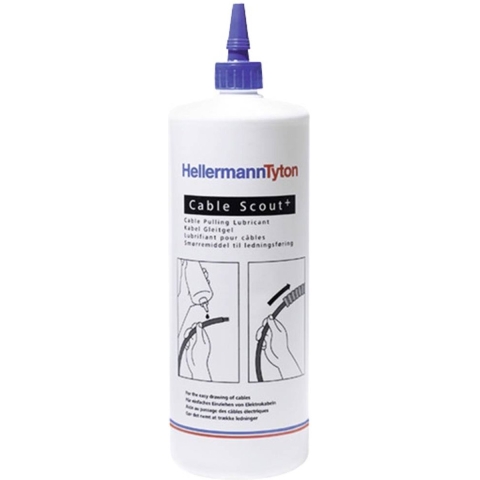 HellermannTyton 897-90031 Kabelglijmiddel 1000 ml fles 1000 ml
