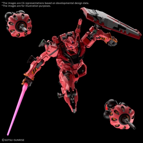Model Bandai Hobby Gundam Gquuuuuux Red Gundam