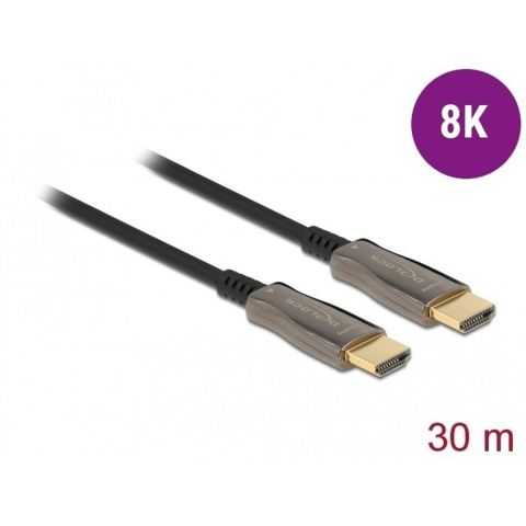 DeLOCK 84040 HDMI kabel 30 m HDMI Type A (Standaard) Zwart