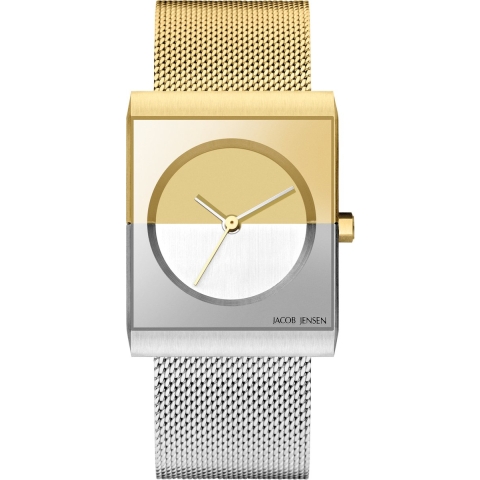 Jacob Jensen 526 Classic - Dameshorloge - Bicolor - Diameter 24 mm