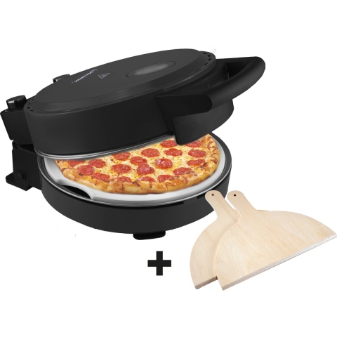 Bestron Turbo - Pizzaoven - 320°C in 5-10 min - Matzwart