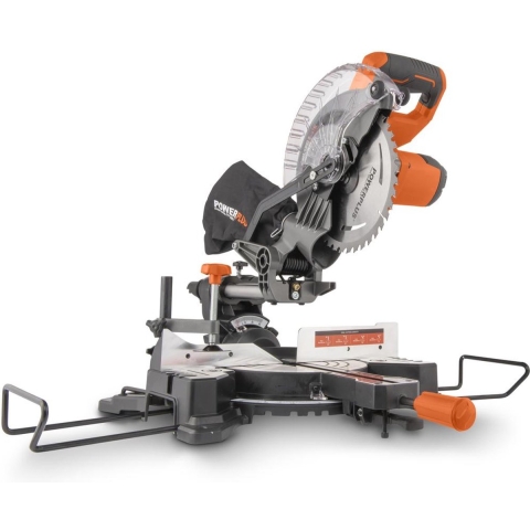 POWERPLUS POWDP2560 - Verstekzaag 20V - Telescopisch 210mm - Met lasergeleider