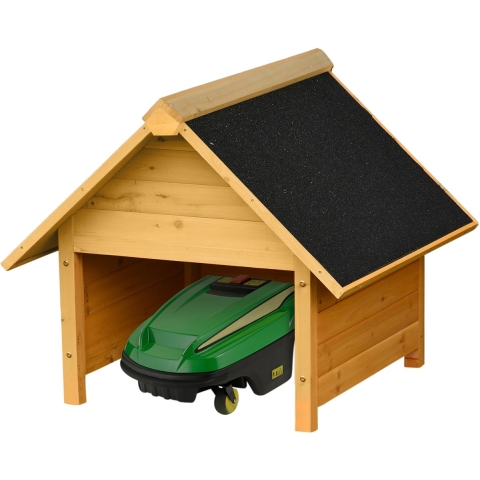 4goodz Houten garage voor robot grasmaaier robotmaaier garage 845-361