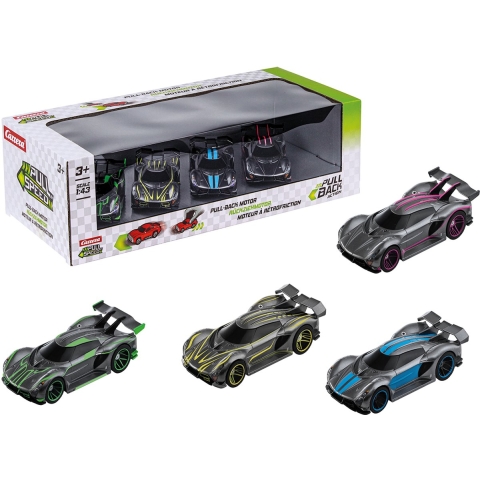 Auto spelletjes Carrera Hypercars (x4)
