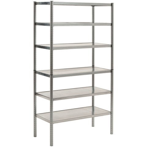 Raaco AT HOME Stellingrek 2m hoog 6 legborden - 135603 135603