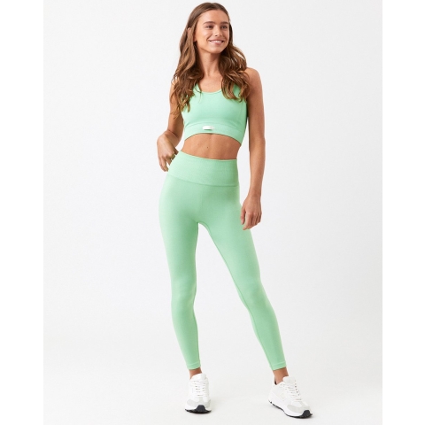 Björn Borg - Dames - Seamless Light Tights - Groen - Maat M / L