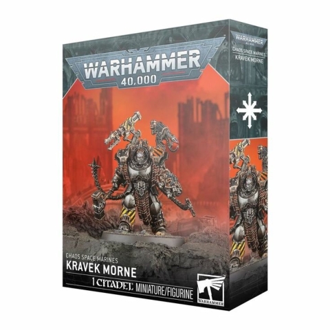 Warhammer 40,000 Chaos Space Marines: Kravek Borne– Miniatuurset – Games Workshop