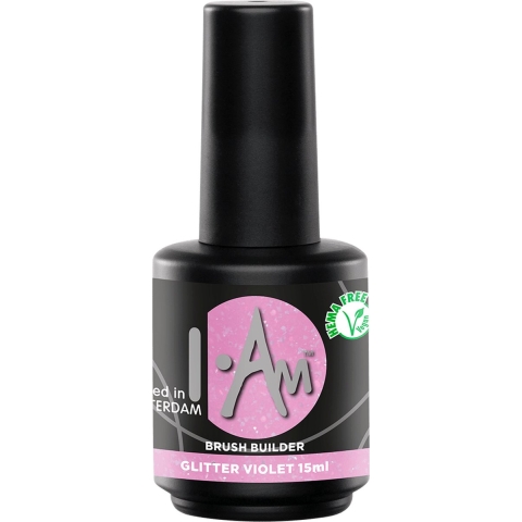 I.Am Brush Builder 15ml Glitter Violet
