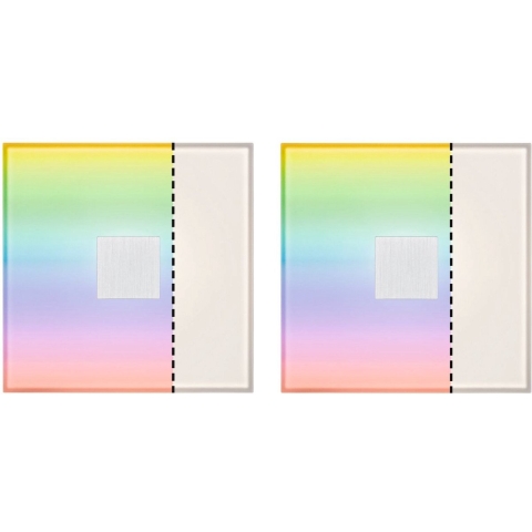 Paulmann LumiTiles Basic Set Square 10x10cm 78412 LED-paneel basisset LED 2.2 W Warmwit Wit