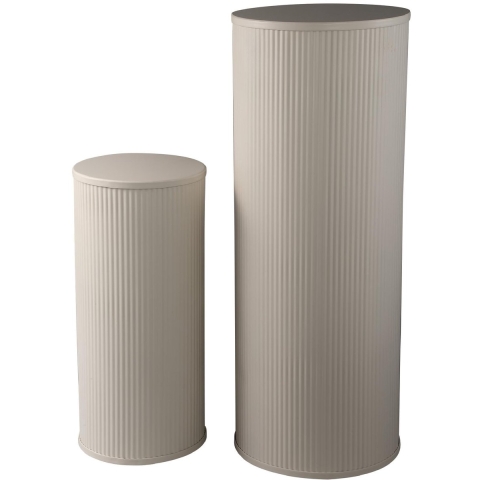 PTMD bloemenzuil midda - 38.5x38.5x100cm set van 2