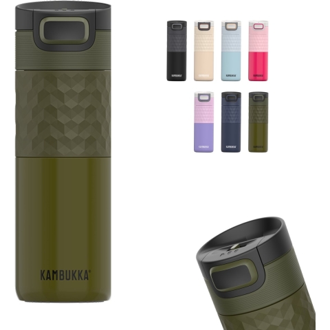 Kambukka Etna Drinkfles Kaki 500 ml