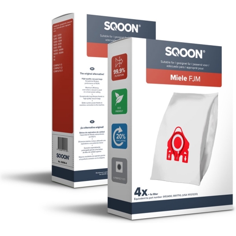 SQOON Stofzuigerzak Miele F/J/M 3-D Pro