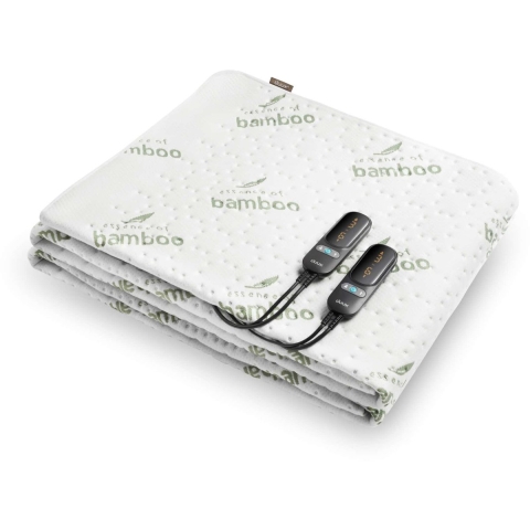 Duux Snooze Bamboo Elektrisch Onderdeken– 6 standen – 140x200 cm