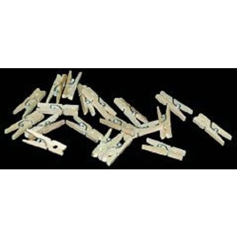 Miniknijpers 20st naturel 5zakjes