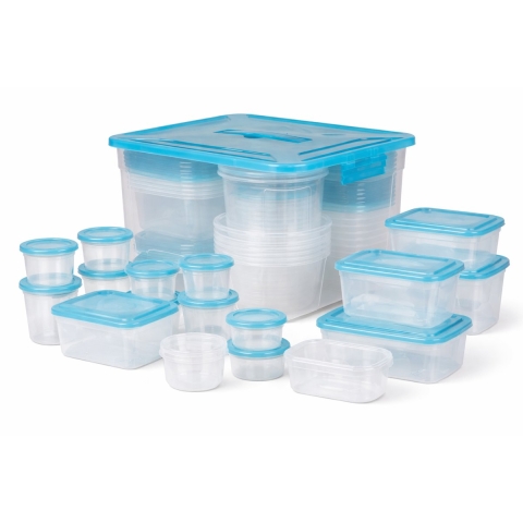WDMT Vershoudbakjes set 50 delig – bpa-vrij & herbruikbare voedselcontainers voor