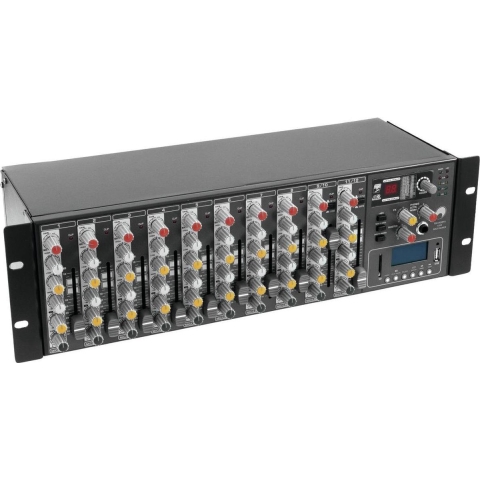 Omnitronic RM-1422FX USB 19 inch mengpaneel Aantal kanalen:12 USB-aansluiting