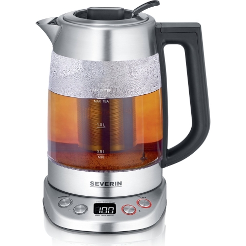 Severin 3480 Theekoker Glas, RVS
