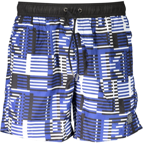 Karl Lagerfeld Blu Polyester Heren Zwem Boxer