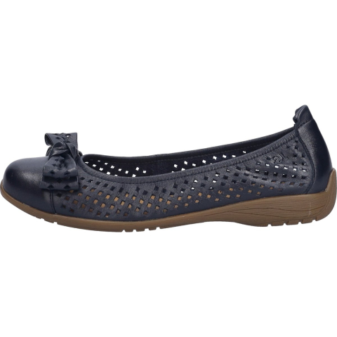JOSEF SEIBEL Dames Ballerina Fenja 24 in blauw
