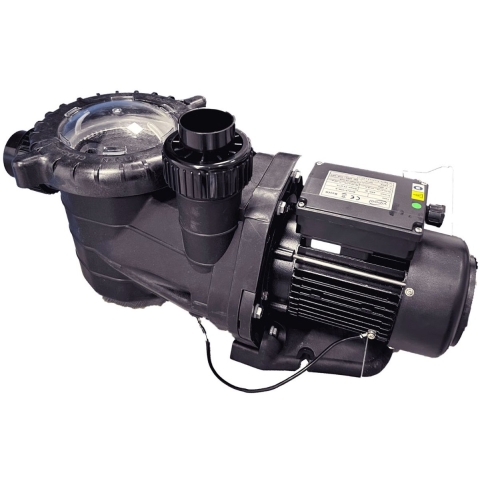 HRS MKQ+ zwembadpomp 6-9 m³/h 380V compact professioneel - HRS