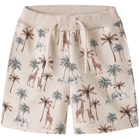 Name It Sweatshorts - NmmHenry - Peyote Melange - Name It - 3 jaar (98) - Korte Broeken