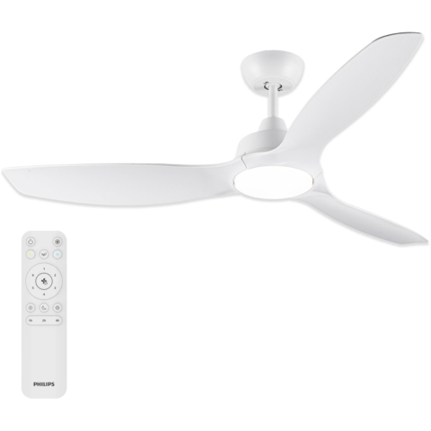 Philips LED Fixed Plafondventilator 35 W Met afstandsbediening, Dimbaar