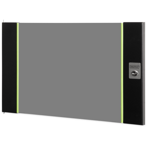Digitus DN-19-D-07U-SW 19 inch Doorkijkdeur voor patchkast 7 HE Zwart