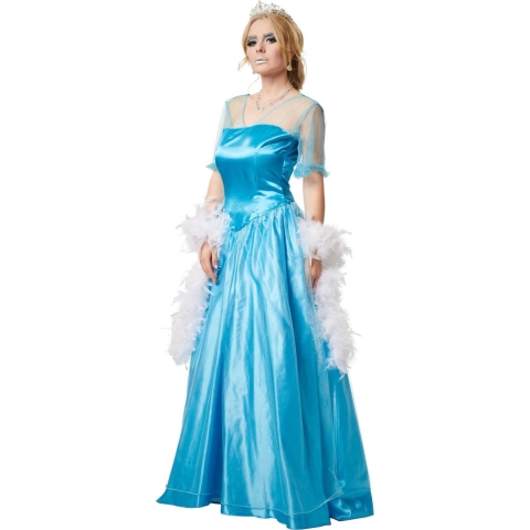 Dressforfun IJsprinses XL - verkleedkleding kostuum halloween verkleden feestkleding