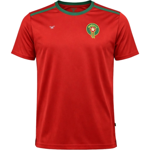 Cappuccino Italia Sportshirts Atlas Leeuwen WK2026 Rood