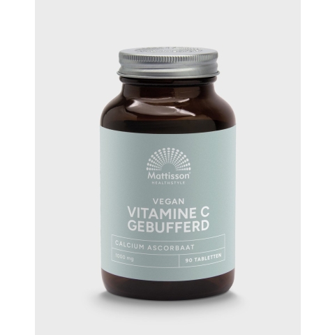 Mattisson HealthStyle Vitamine C Gebufferd 1000mg - Calcium Ascorbaat