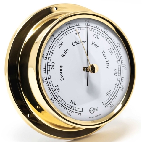 Barigo Regatta Barometer - Messing