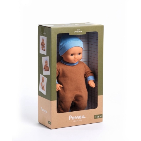 Djeco Pop - 32 cm - Praliné - Djeco - OneSize - Poppen