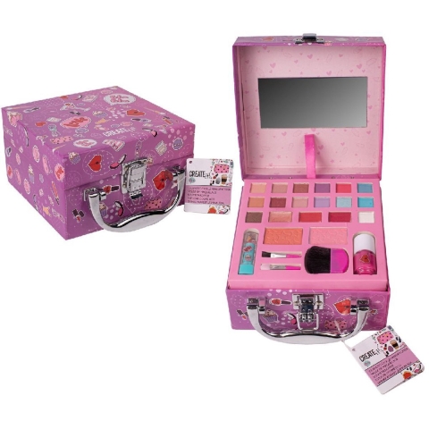 Create it! - Make-up Koffer - Opbergruimte - Paars