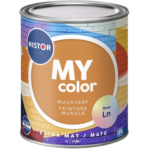 MY color Muurverf Extra Mat | 1 LTR | Wit