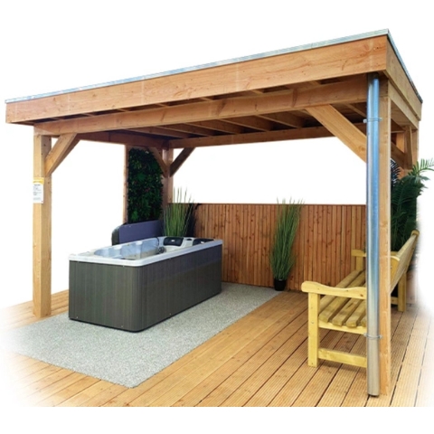 Veranda robuust 300x300 cm Buitengewoon de Boet - Buitengewoon de boet