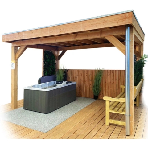 Veranda robuust 500x300 cm Buitengewoon de Boet - Buitengewoon de boet