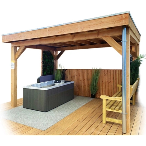 Veranda robuust 600x400 cm Buitengewoon de Boet - Buitengewoon de boet