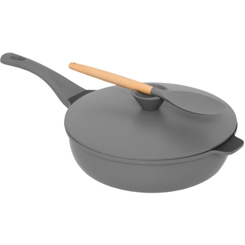 5Five braadpan Dublin - D28 cm - aluminium - grijs - met deksel - pannen -